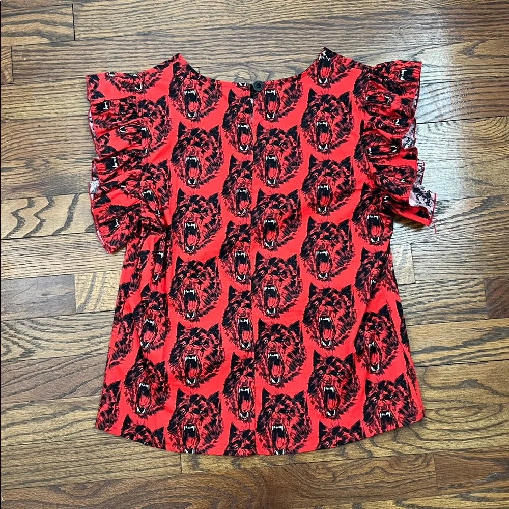 Nooworks Wolverine Ruffle Top - Picture 3 of 5
